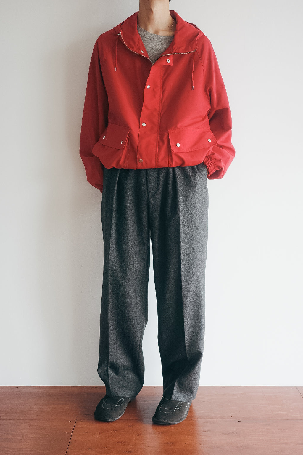 Ernie Palo Wool Nylon Blouson