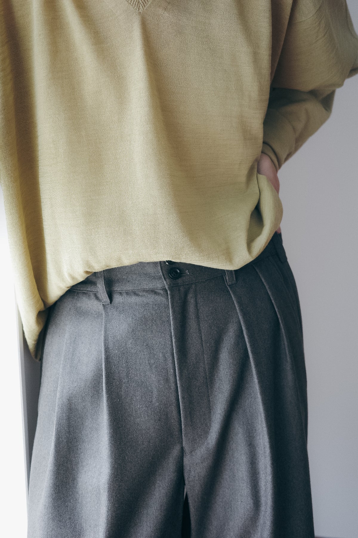 ULTERIOR W/CASH PANAMA CLOTH MIL-TROUSERS