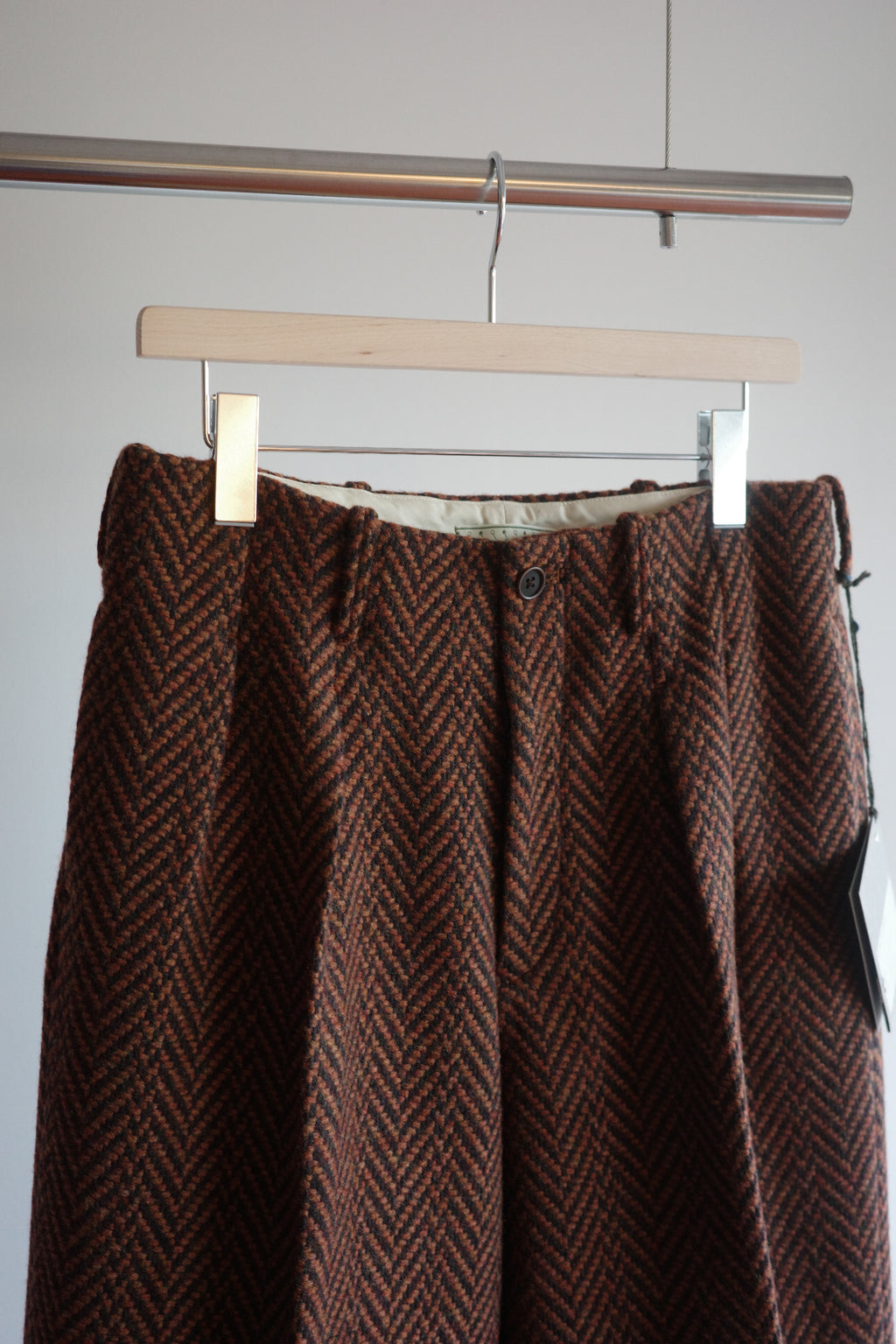 Gorsch Dynamic Herringbone Wool Two Tack Trousers