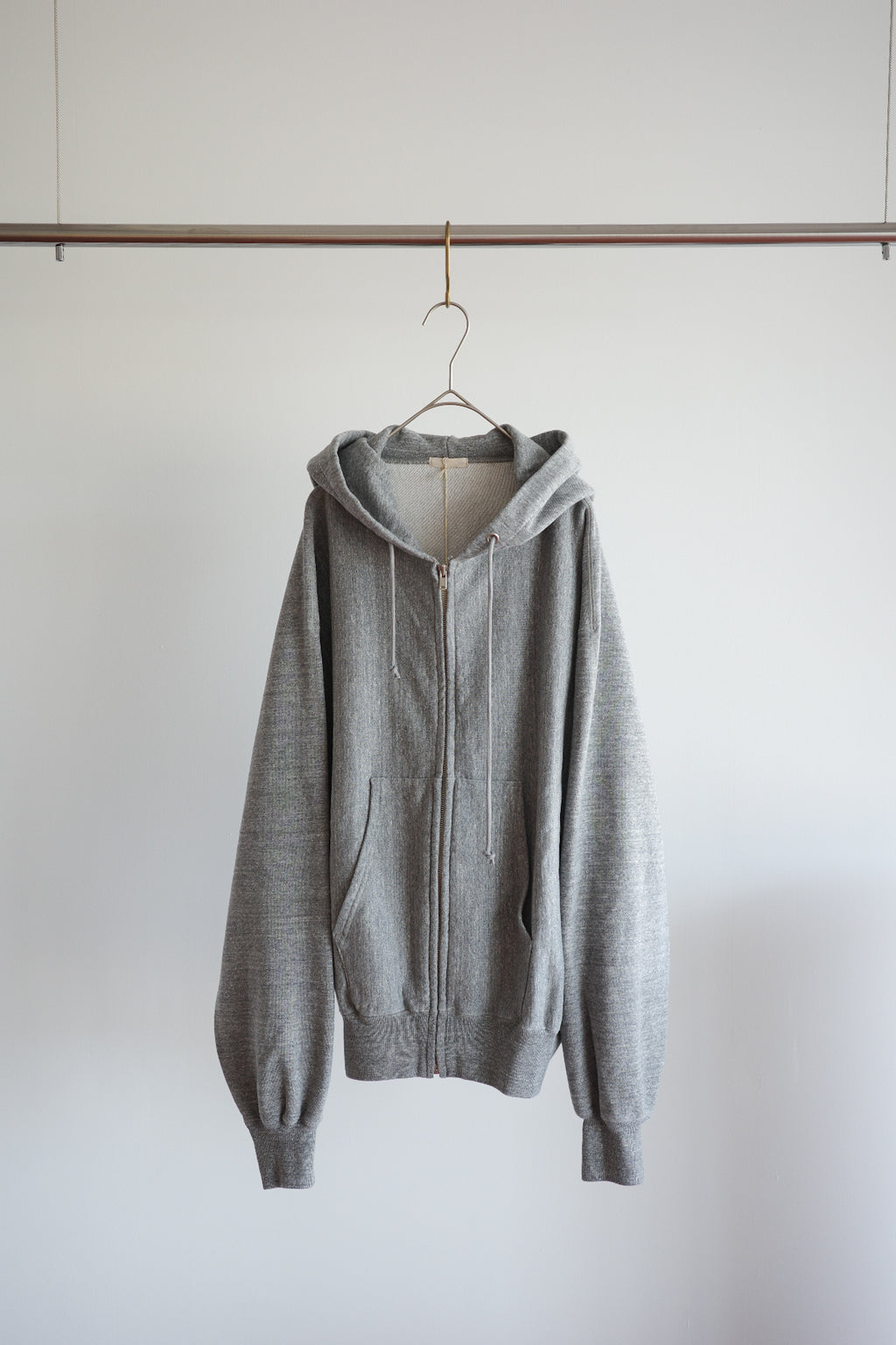 ULTERIOR FADED SILKY TERRY RW ZIP UP PARKA