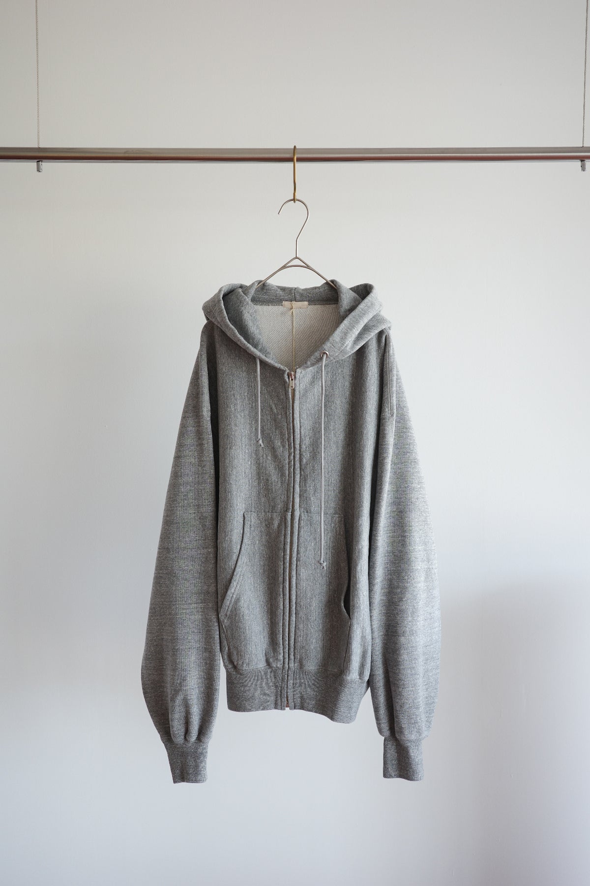 ULTERIOR FADED SILKY TERRY RW ZIP UP PARKA