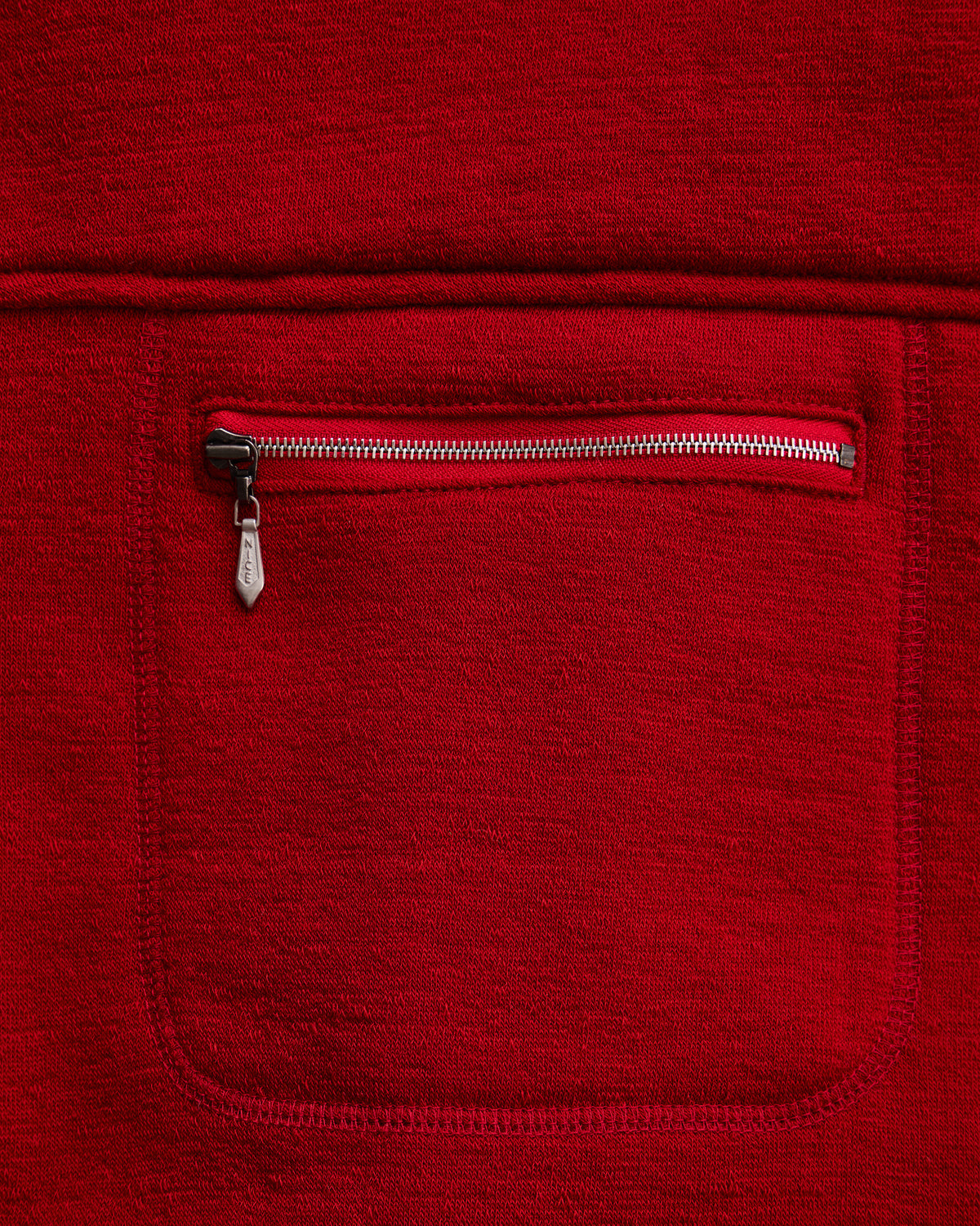 NICENESS BORLAND -WOOL FLEECE OVERSHIRT COAT-