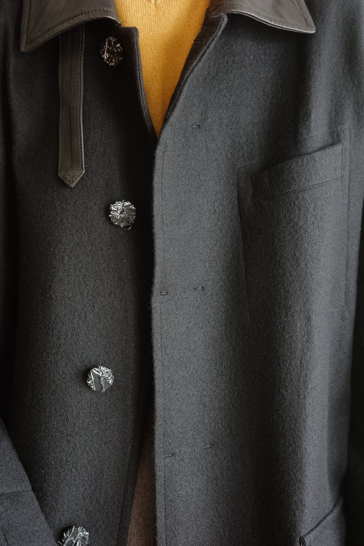 BLACKBIRD bal collar coat
