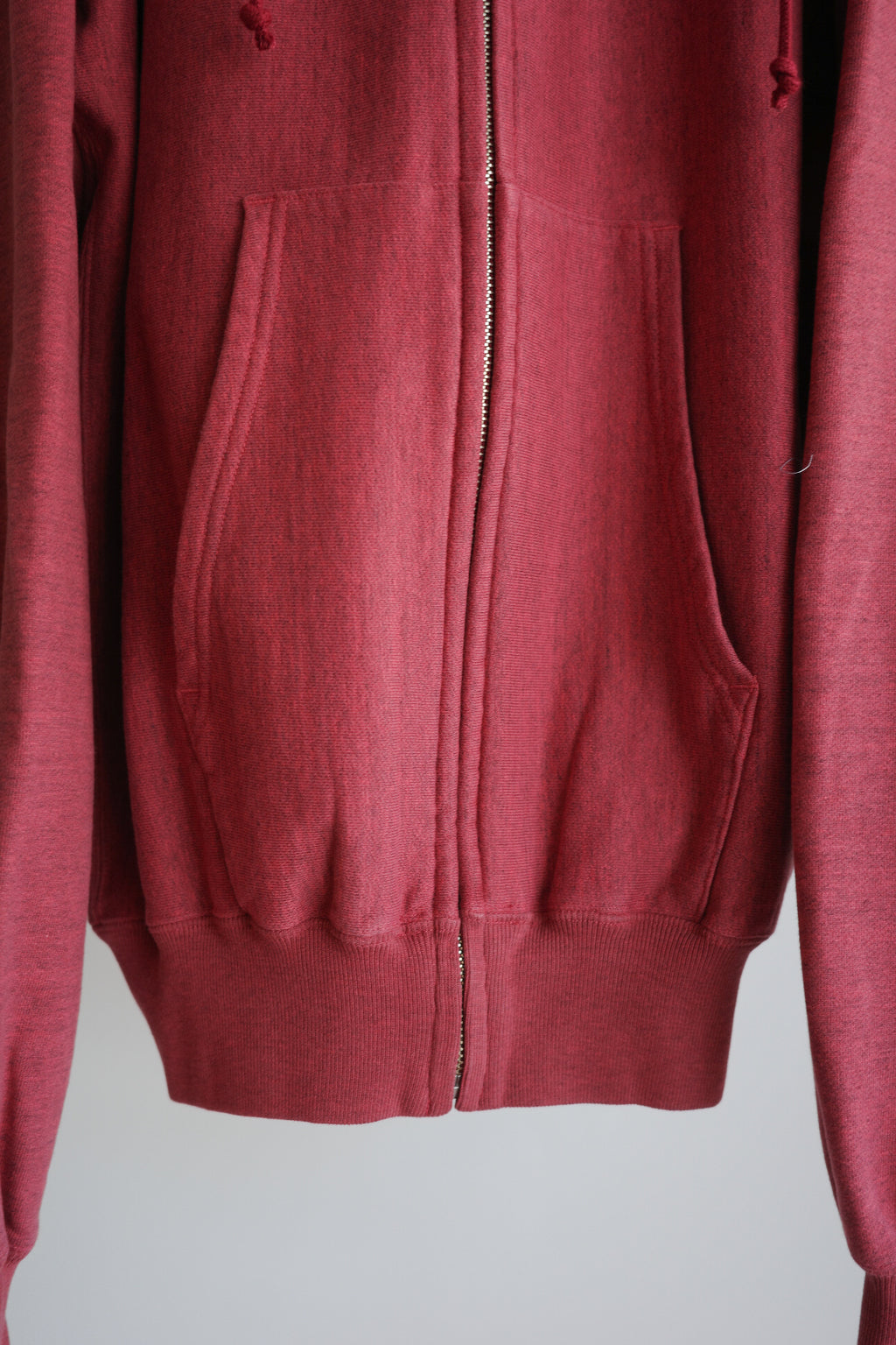 ULTERIOR FADED SILKY TERRY RW ZIP UP PARKA