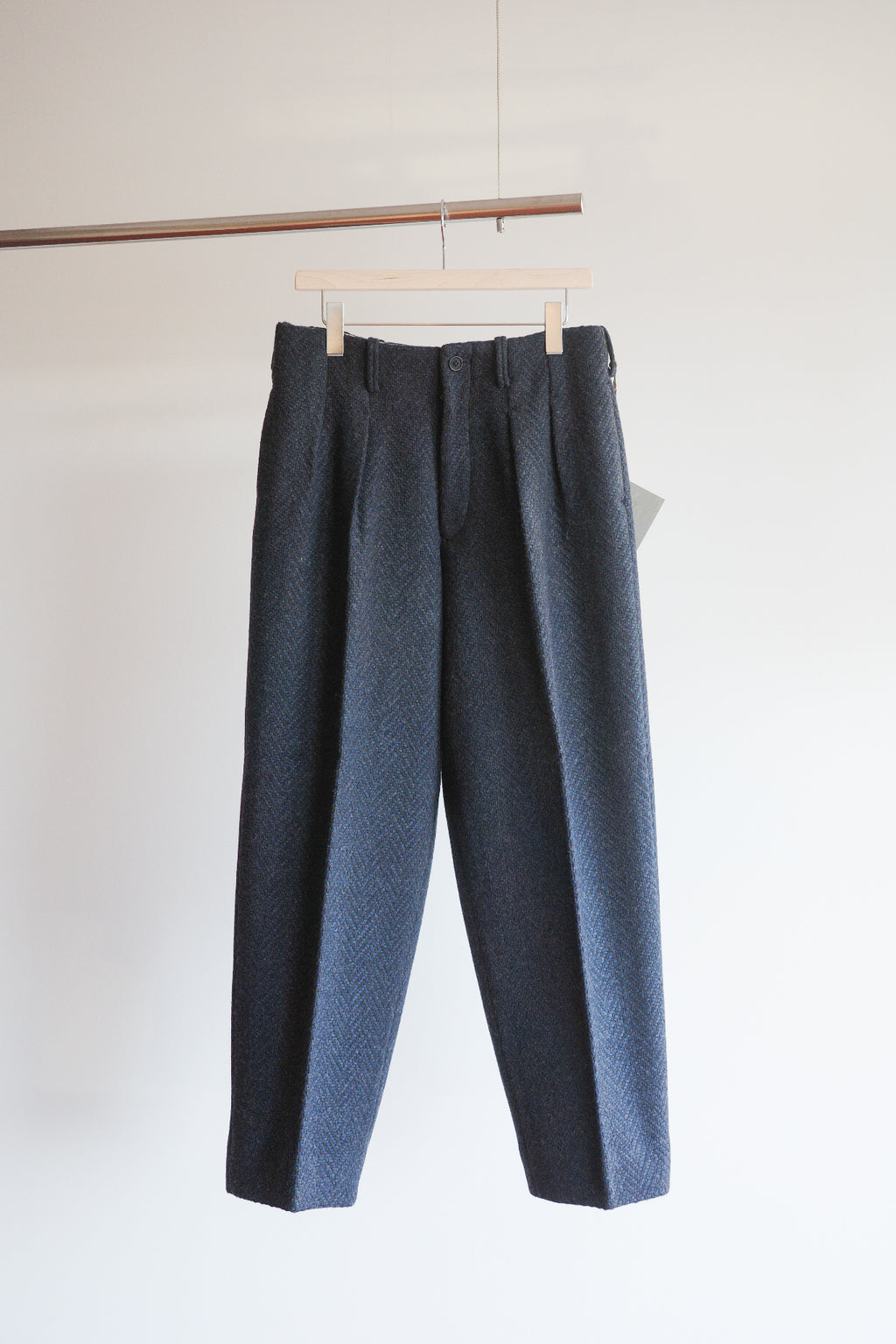 Gorsch Dynamic Herringbone Wool Two Tack Trousers
