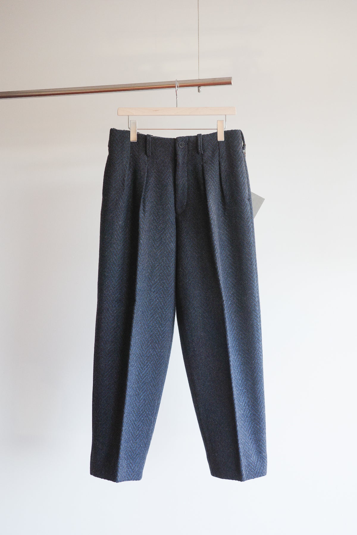 Gorsch Dynamic Herringbone Wool Two Tack Trousers