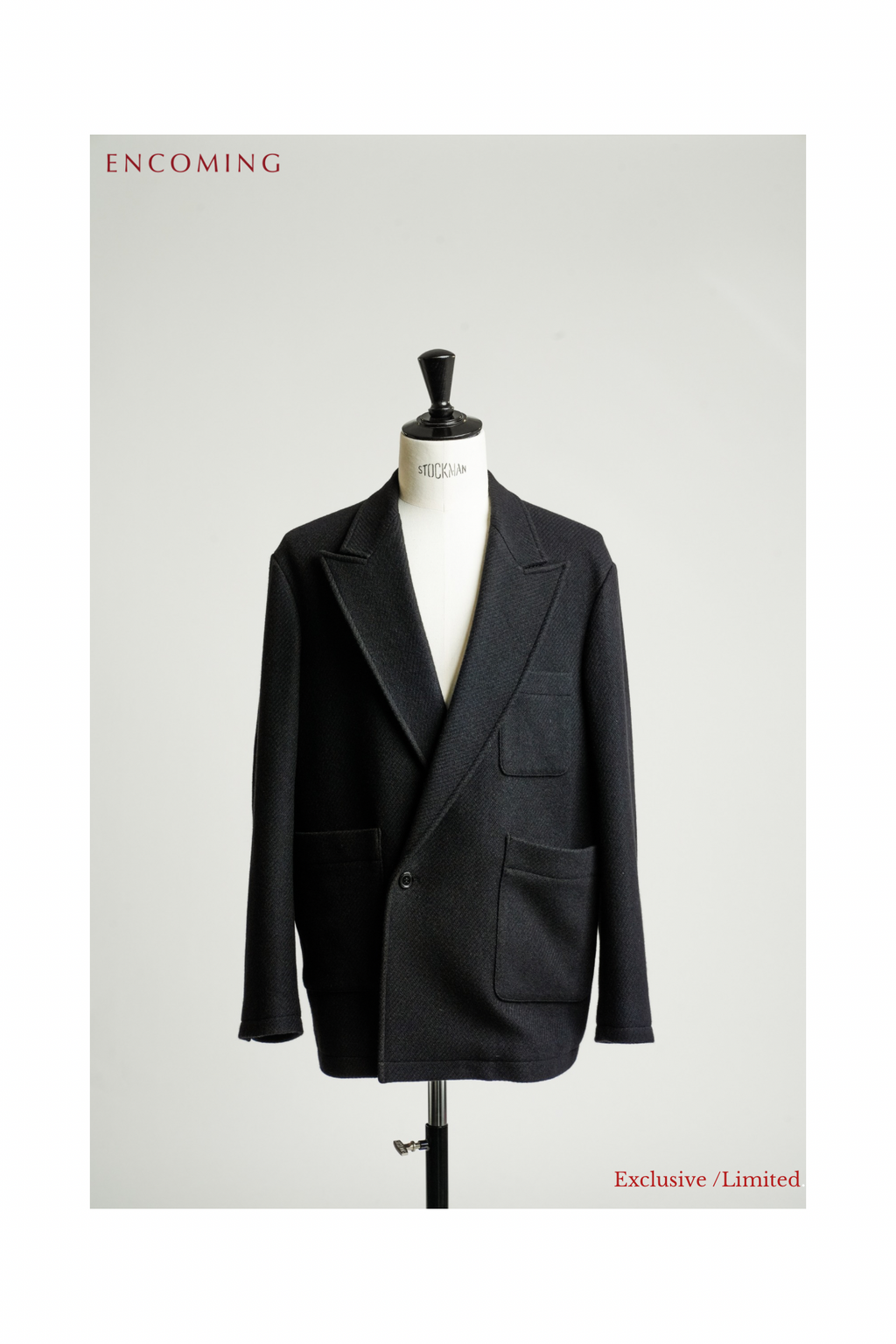 ENCOMING RELAXED DOUBLED JACKET (Limited)