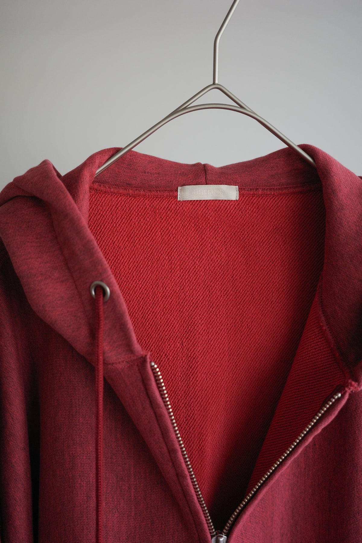 ULTERIOR FADED SILKY TERRY RW ZIP UP PARKA