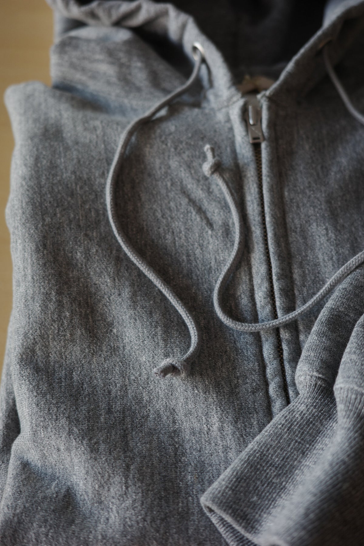 ULTERIOR FADED SILKY TERRY RW ZIP UP PARKA