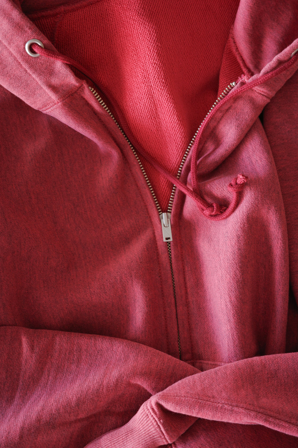 ULTERIOR FADED SILKY TERRY RW ZIP UP PARKA