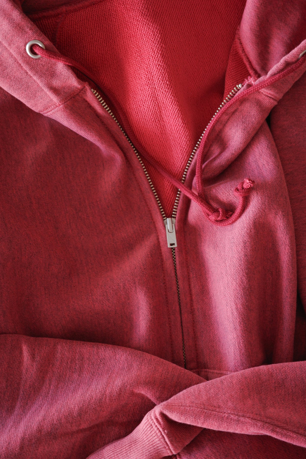 ULTERIOR FADED SILKY TERRY RW ZIP UP PARKA