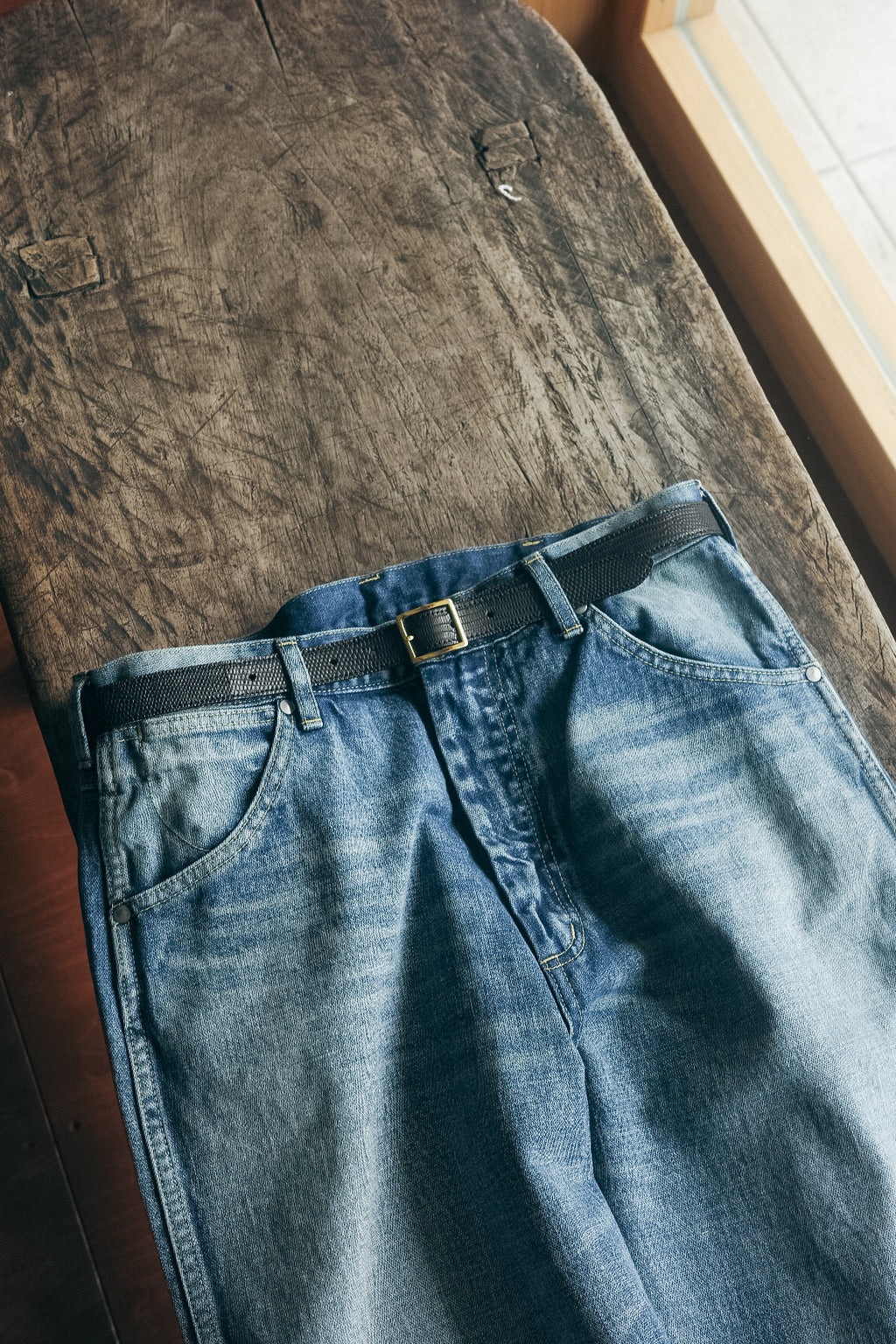 BISOWN LIZARD CLASSIC SQUARE BELT