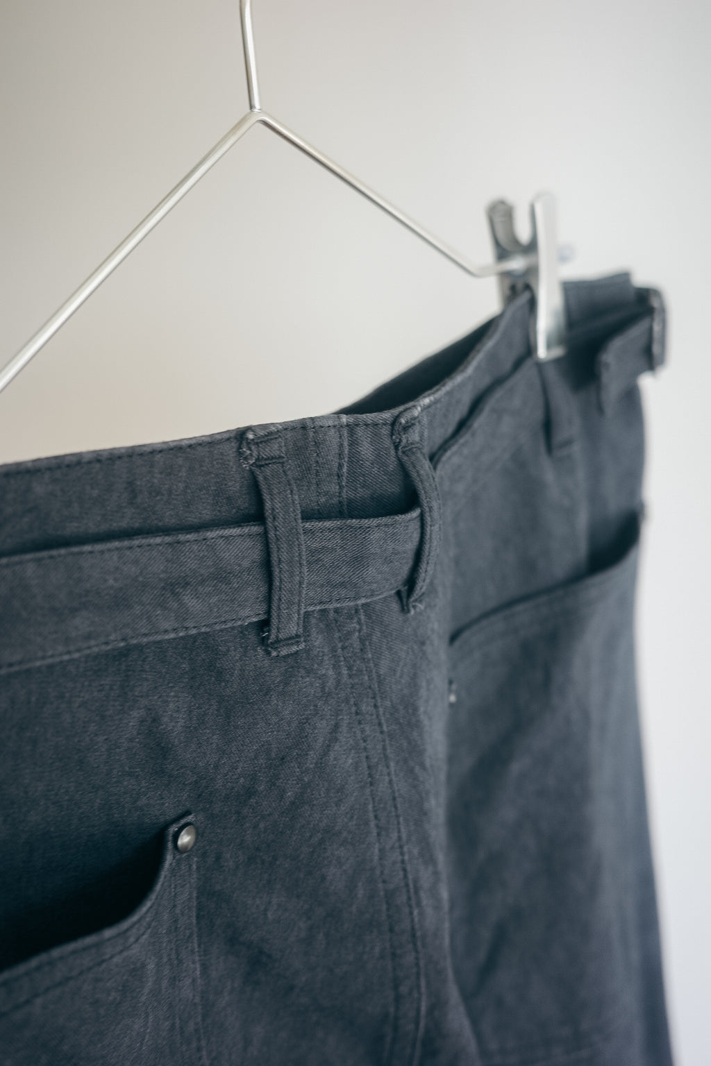 ULTERIOR FADED CORKSCREW TWILL WORK PANTS