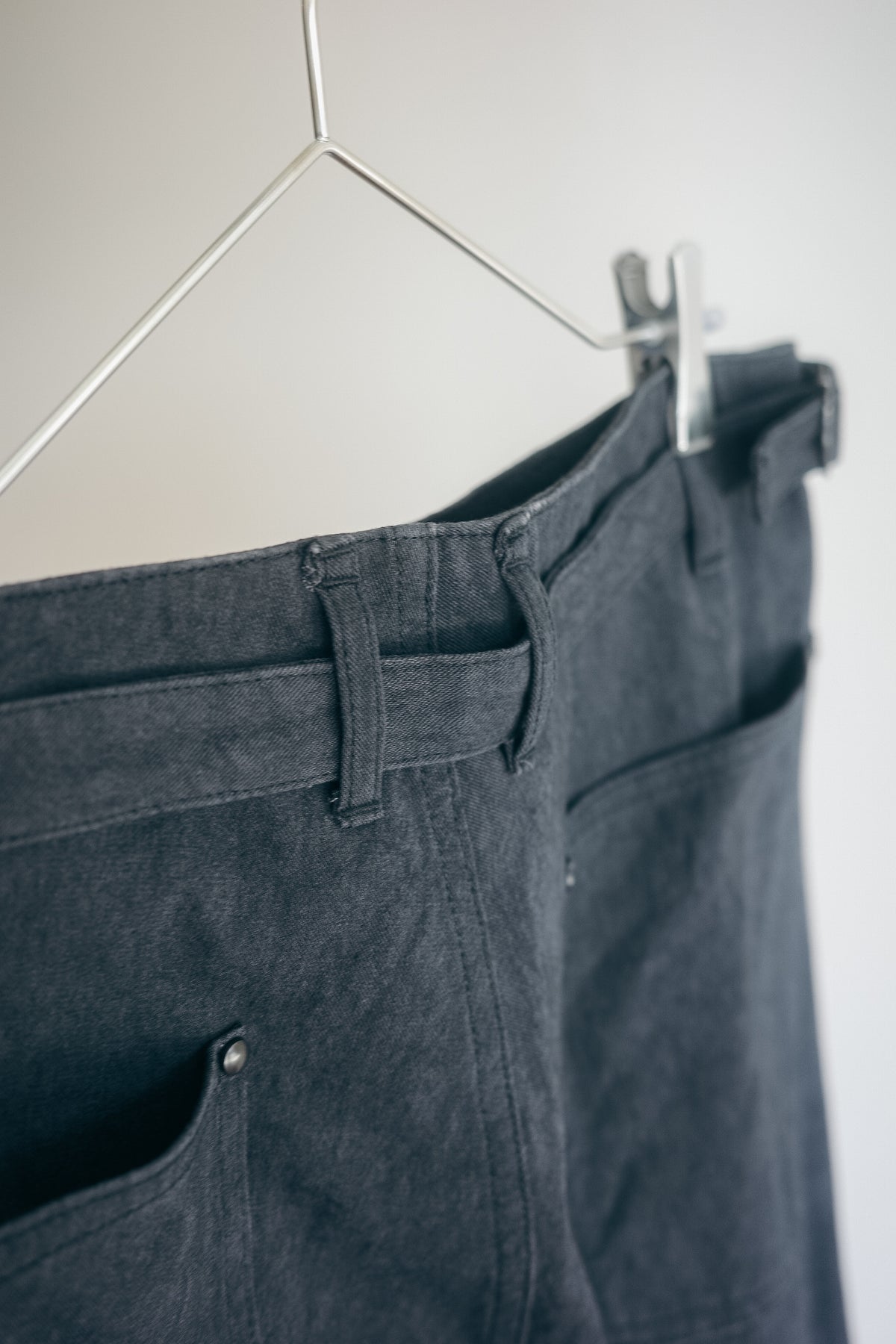 ULTERIOR FADED CORKSCREW TWILL WORK PANTS