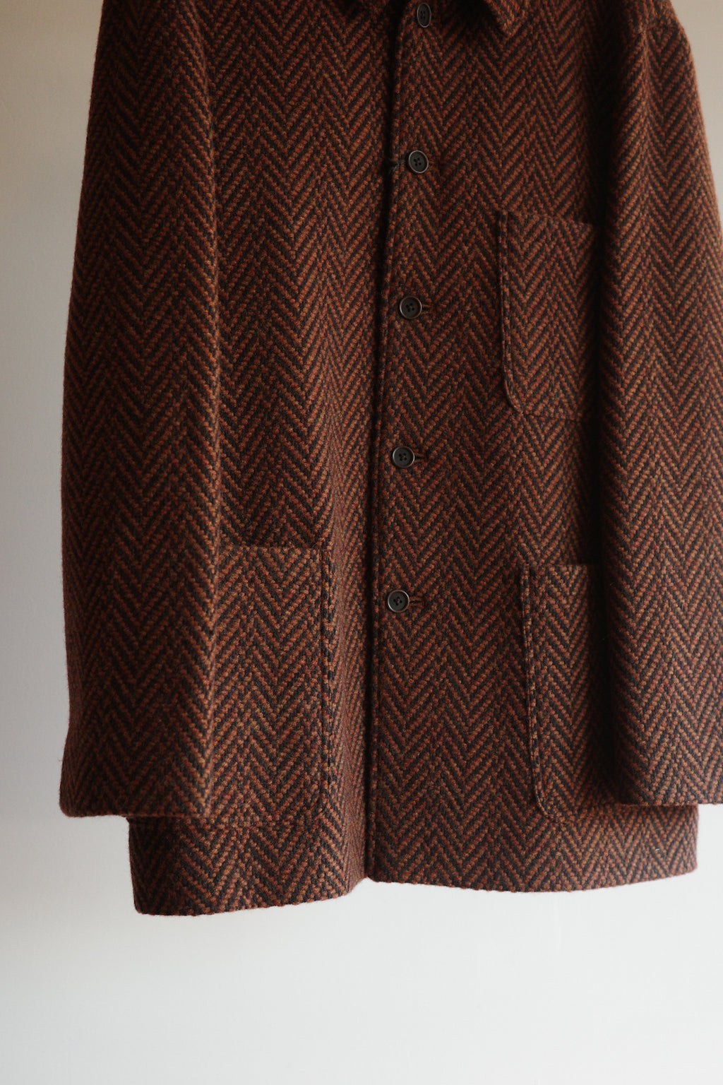 Gorsch Dynamic Herringbone Wool Work Jacket