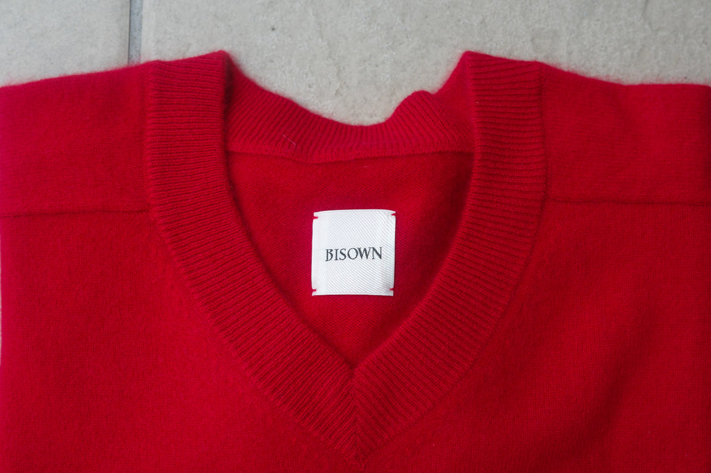 BISOWN CASHMERE B V NECK