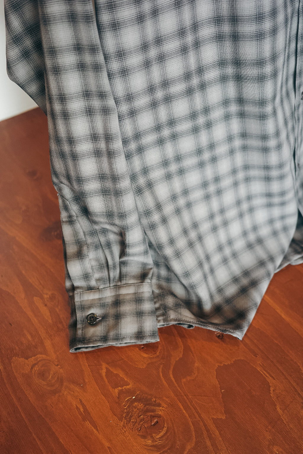 ULTERIOR SUPER LIGHT FADED CHECK SHIRT