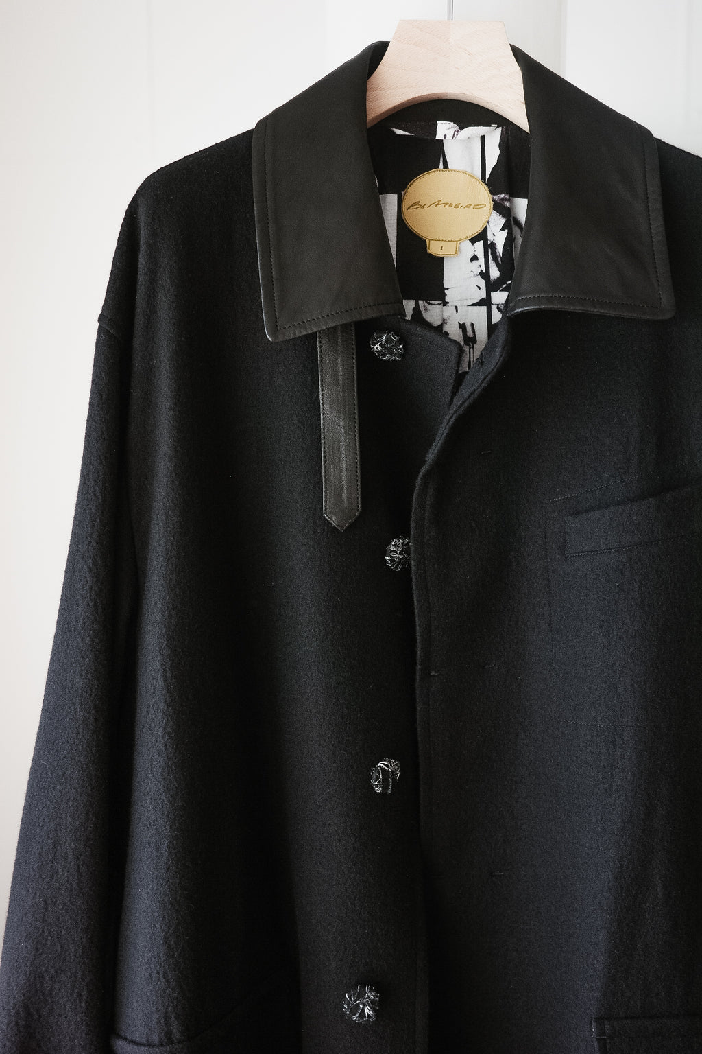 BLACKBIRD bal collar coat