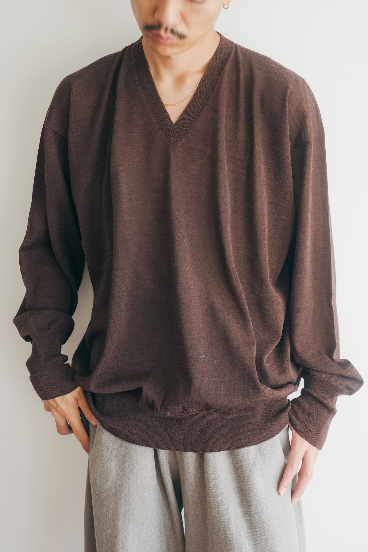 Olde H & Daughter HIGH TWISTED WOOL V P/O
