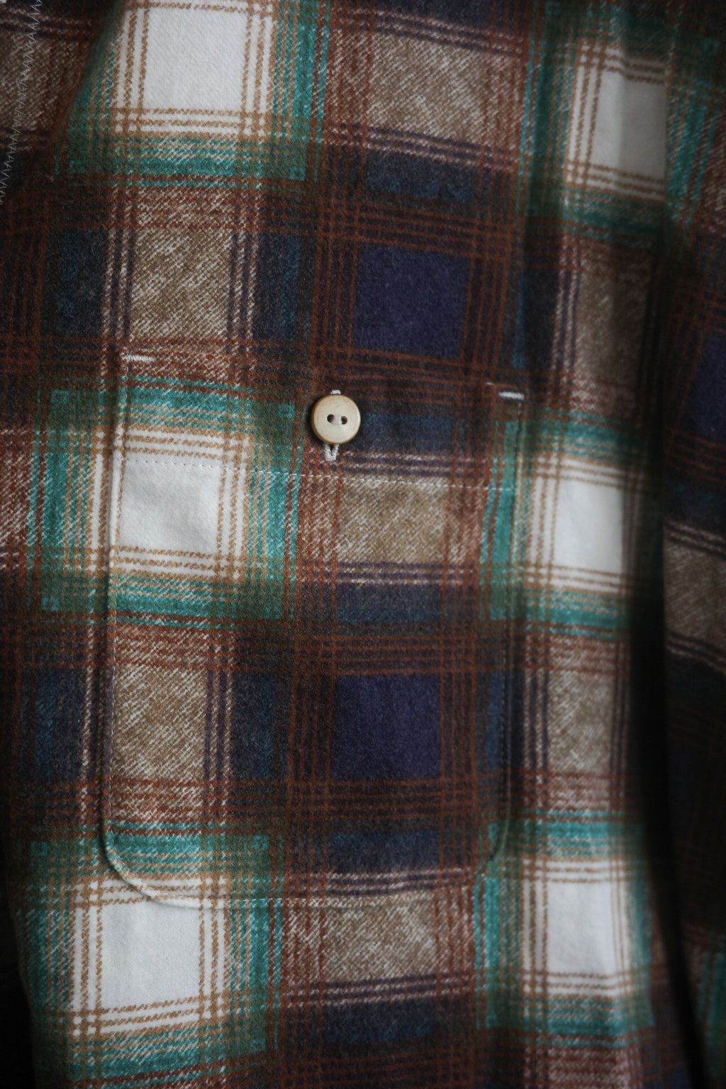 BLACKBIRD Cut-off Collar Work Shirt