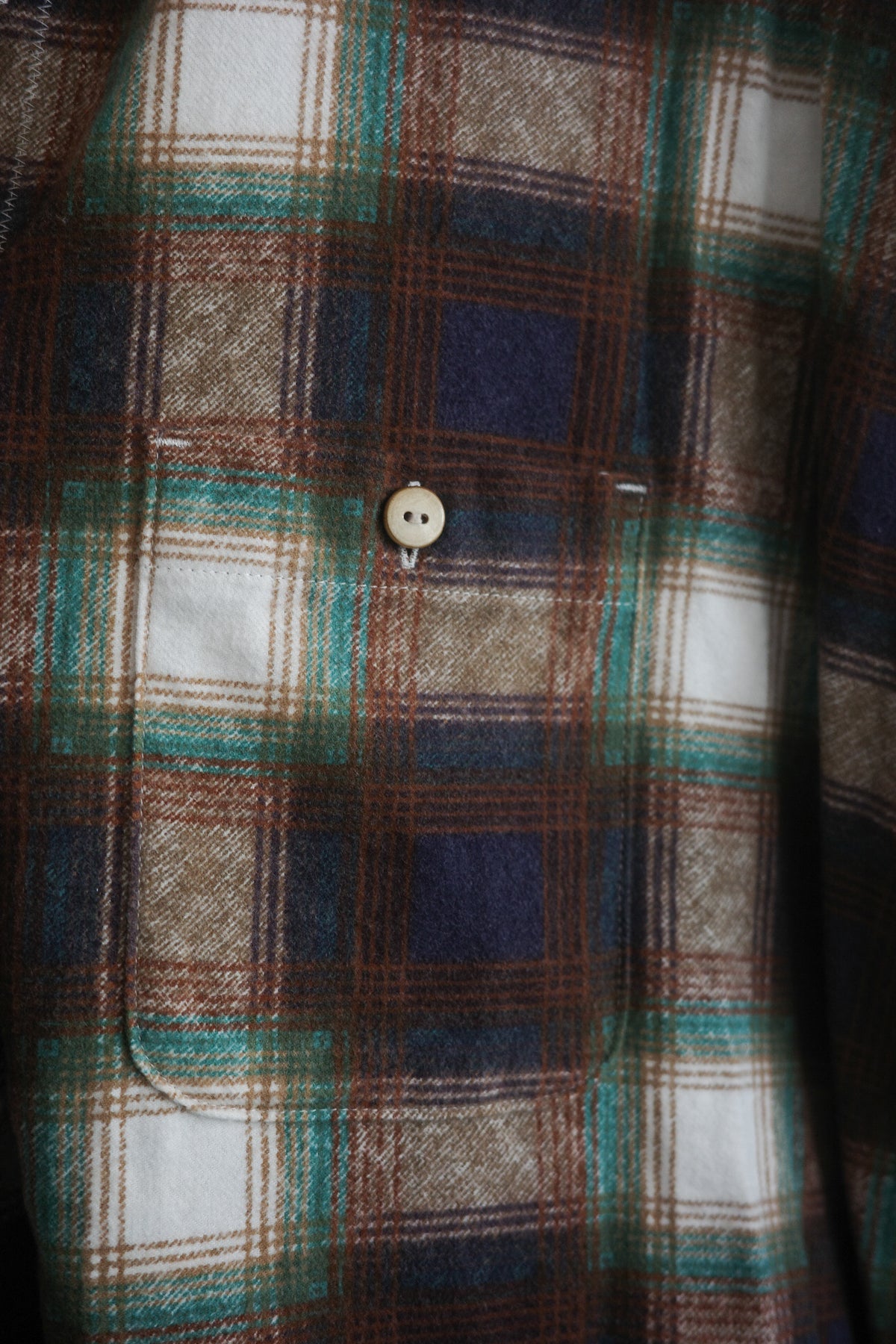 BLACKBIRD Cut-off Collar Work Shirt