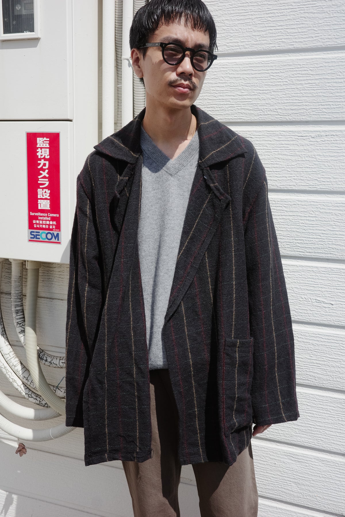BLACKBIRD toile half coat