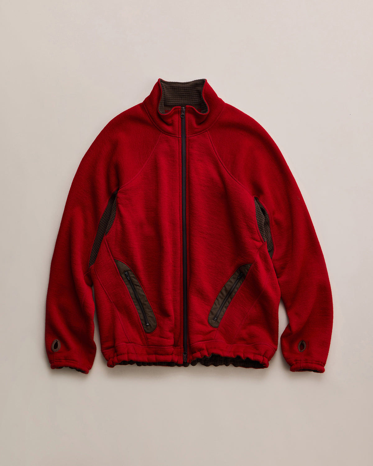 NICENESS BAILEY -WOOL FLEECE FIELD BLOUSON-