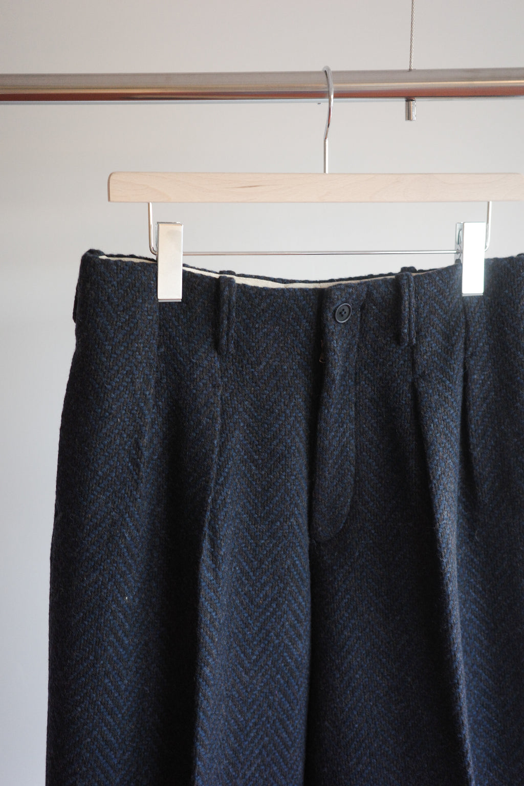 Gorsch Dynamic Herringbone Wool Two Tack Trousers
