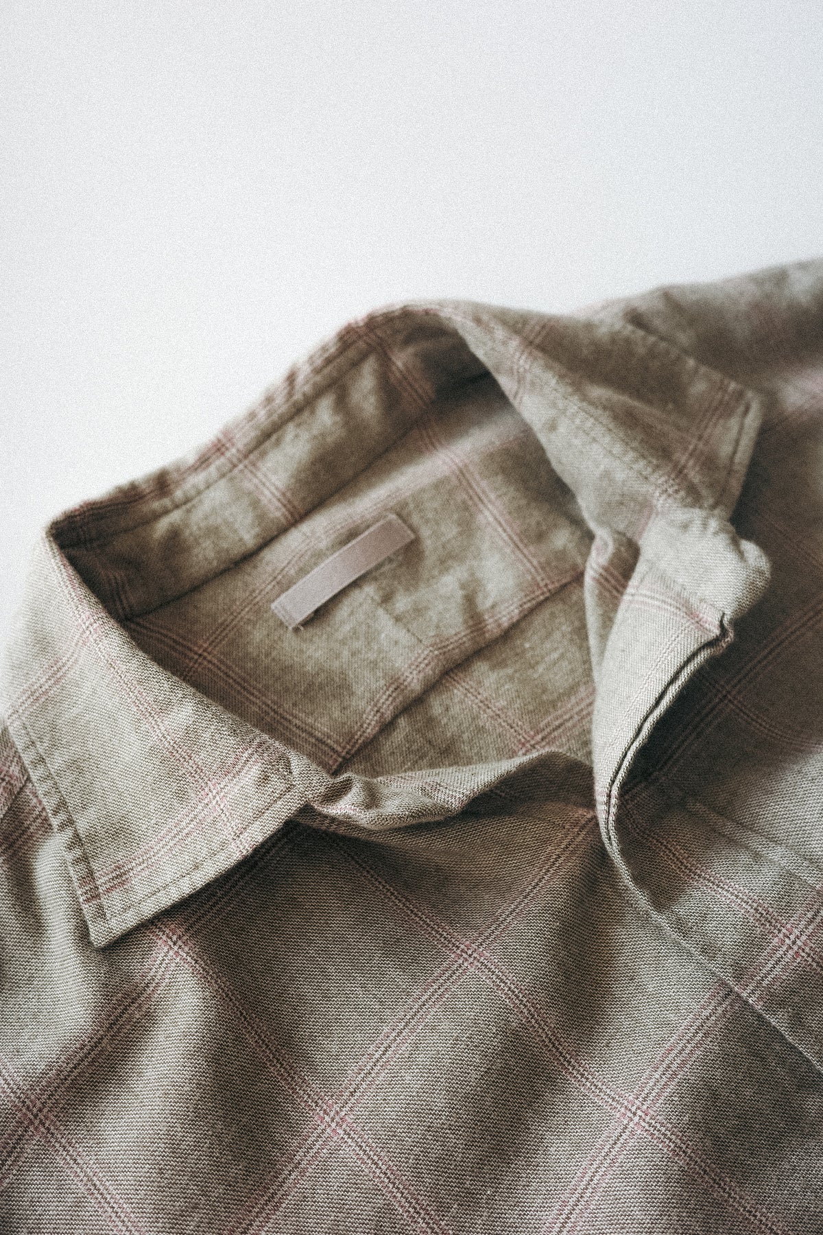 ARGILE Shirt（Check）/ Hand Stitch