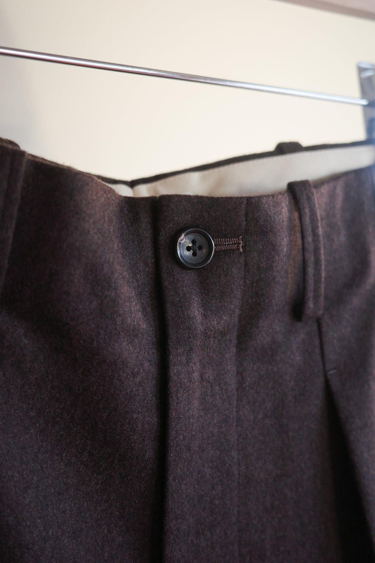 Gorsch Flannel Wool Two Tack Trousers
