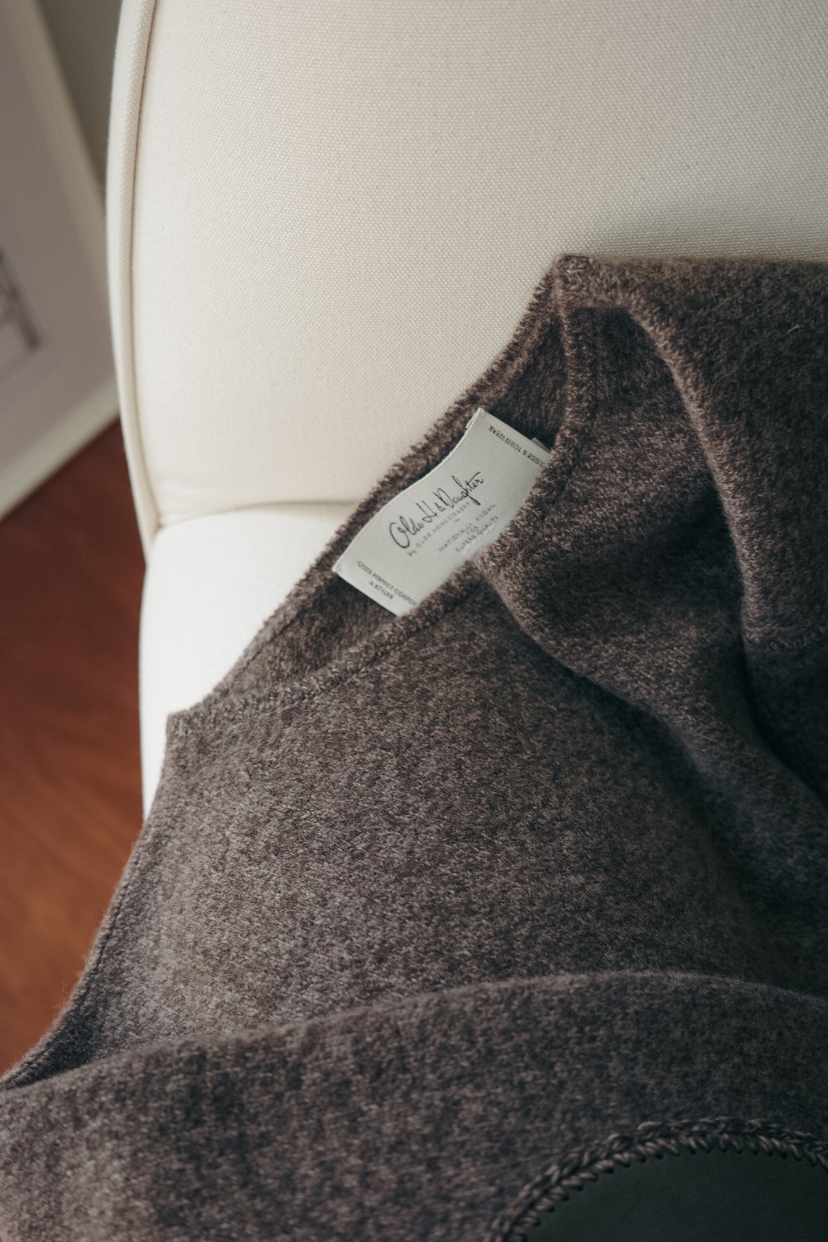 Olde H & Daughter WOOL/CASHMERE BOAT NECK P/O