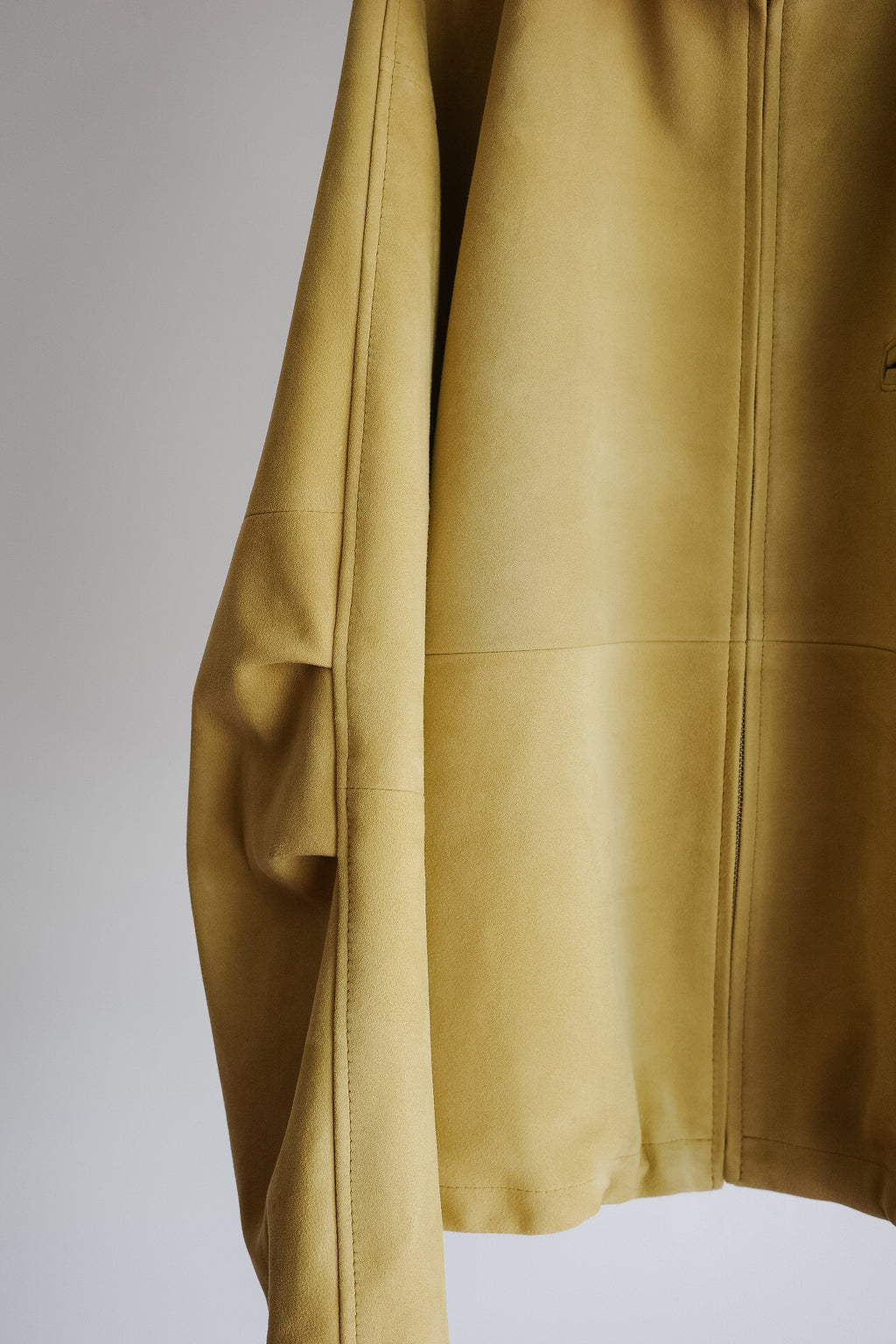 ENCOMING LEATHER FRONT ZIP BLOUSON "Limited"