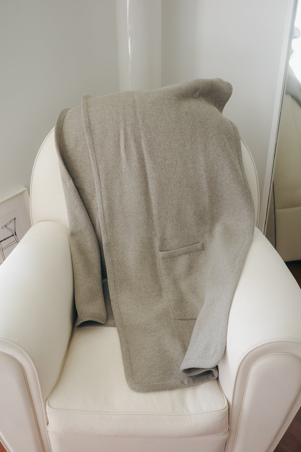 Nikki ESSENTIAL PIECES Felting Wool Over Stole