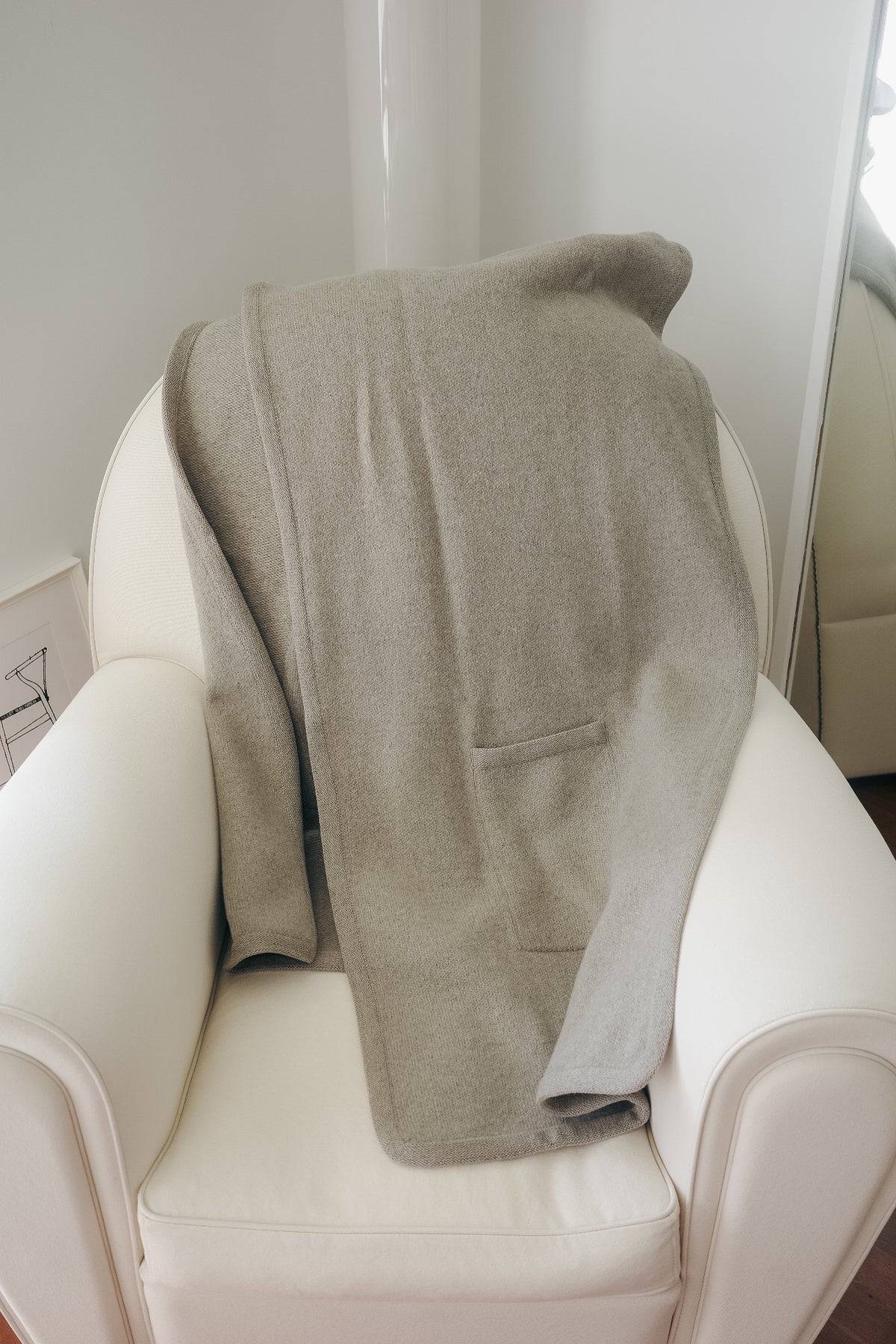 Nikki ESSENTIAL PIECES Felting Wool Over Stole