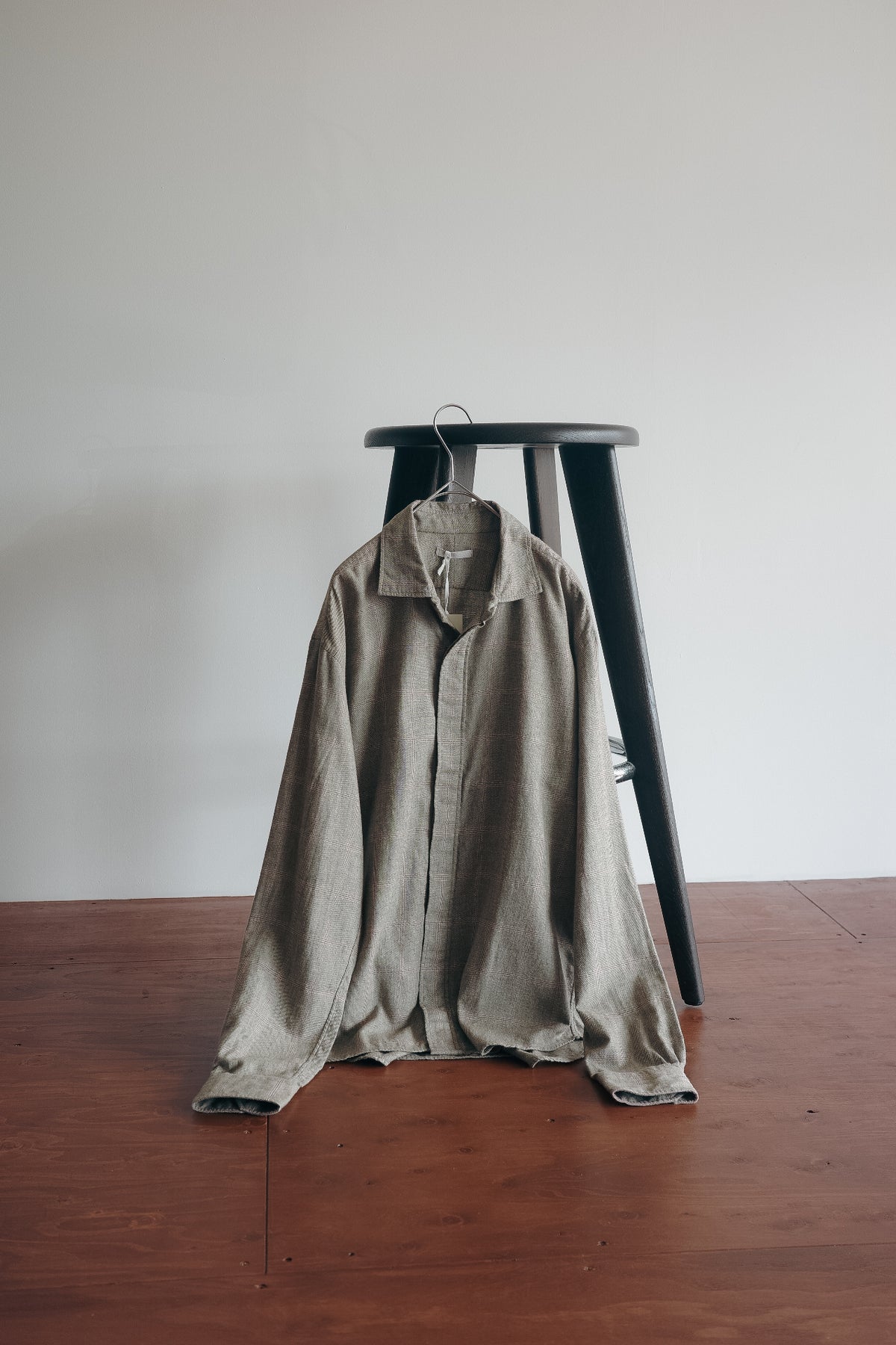 ARGILE Shirt（Check）/ Hand Stitch