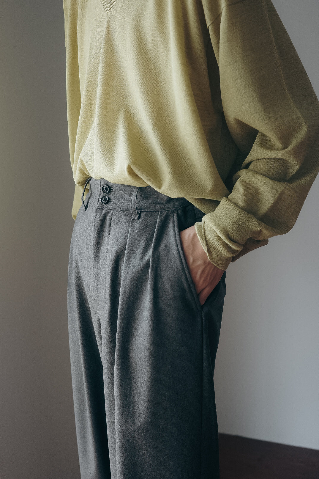 ULTERIOR W/CASH PANAMA CLOTH MIL-TROUSERS
