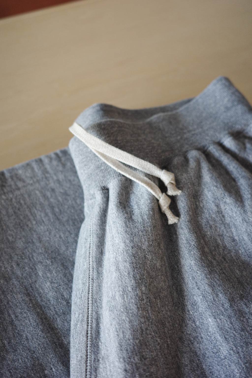 ULTERIOR FADED SILKY TERRY BAGGY SWEAT PANTS (The BORDER Edit.)