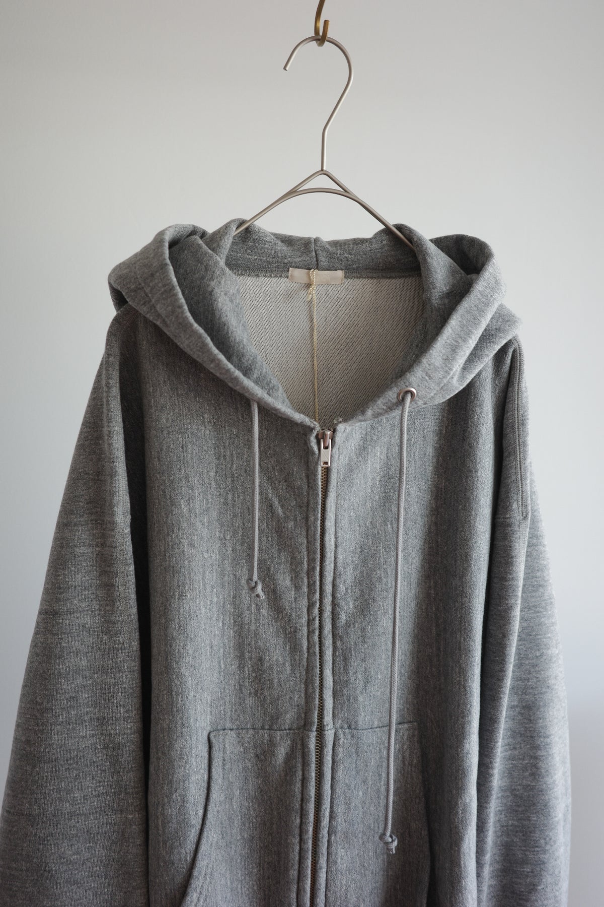 ULTERIOR FADED SILKY TERRY RW ZIP UP PARKA