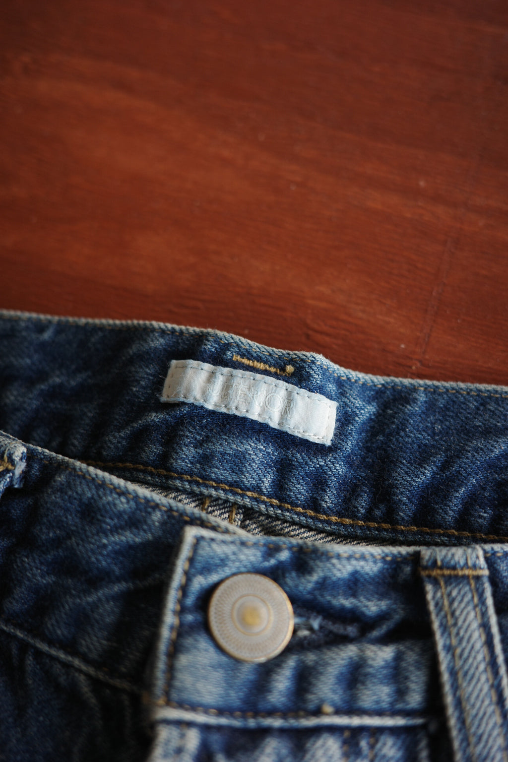 ULTERIOR AGING WASHED SELVEDGE DENIM 5P PANTS
