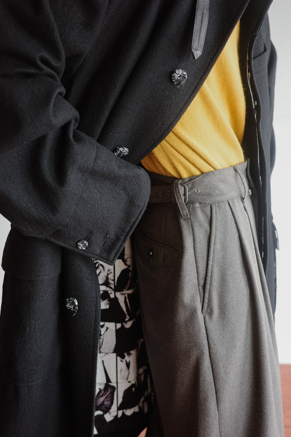 BLACKBIRD bal collar coat