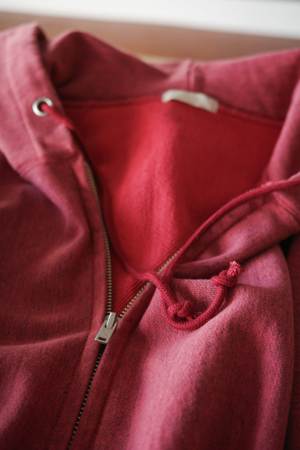 ULTERIOR FADED SILKY TERRY RW ZIP UP PARKA