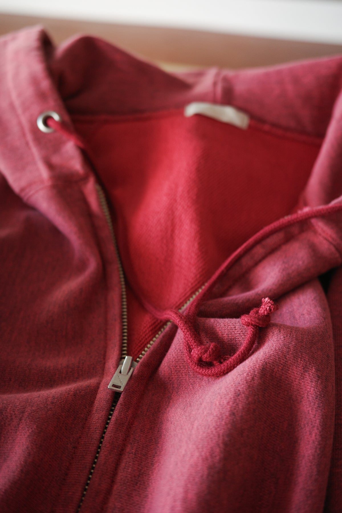 ULTERIOR FADED SILKY TERRY RW ZIP UP PARKA