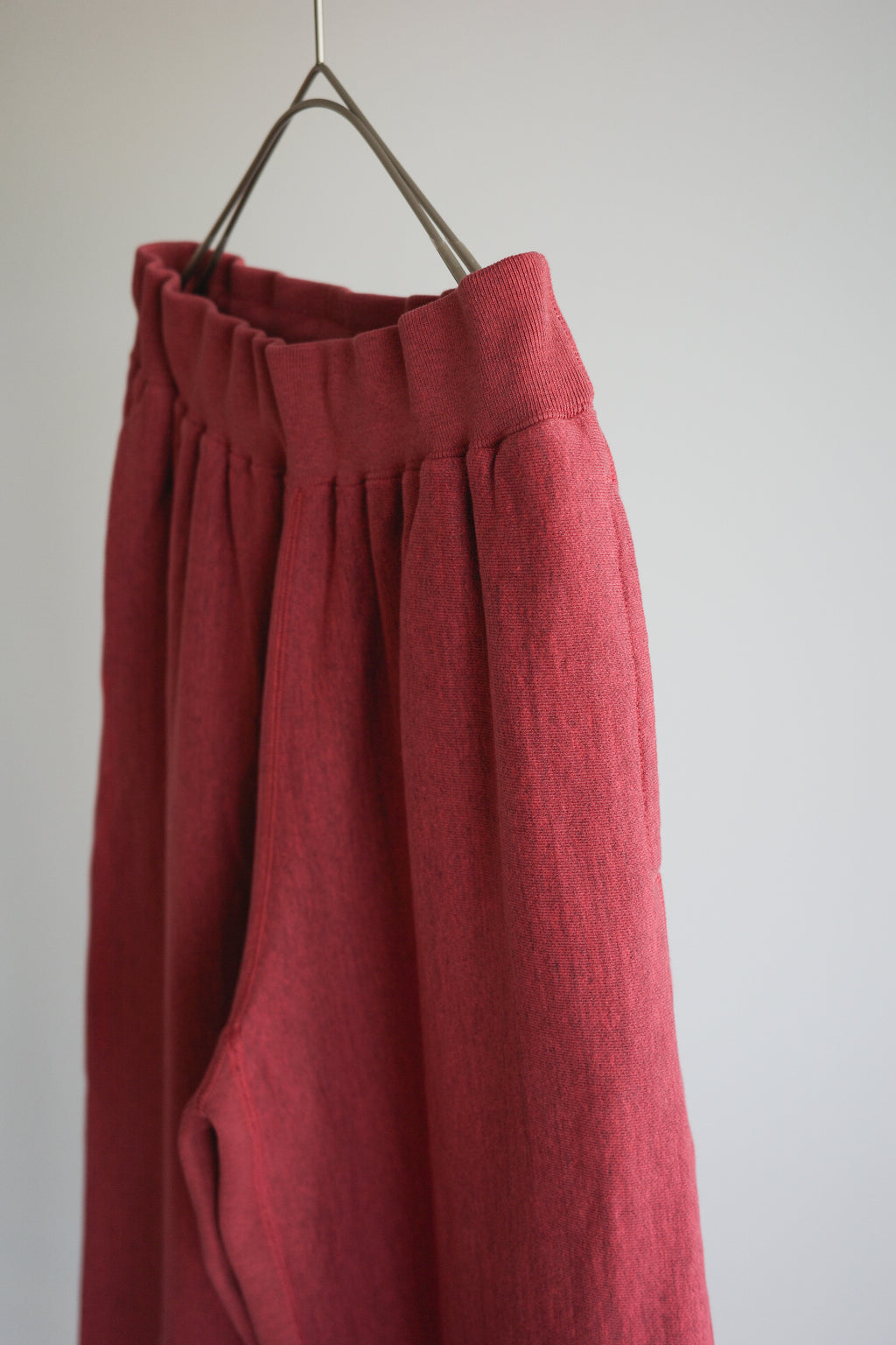 ULTERIOR FADED SILKY TERRY BAGGY SWEAT PANTS (The BORDER Edit.)