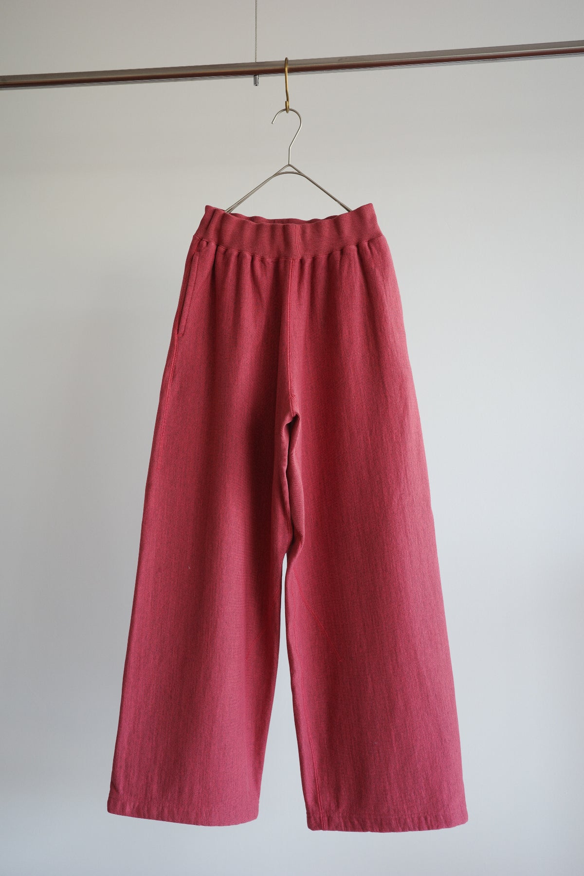 ULTERIOR FADED SILKY TERRY BAGGY SWEAT PANTS (The BORDER Edit.)