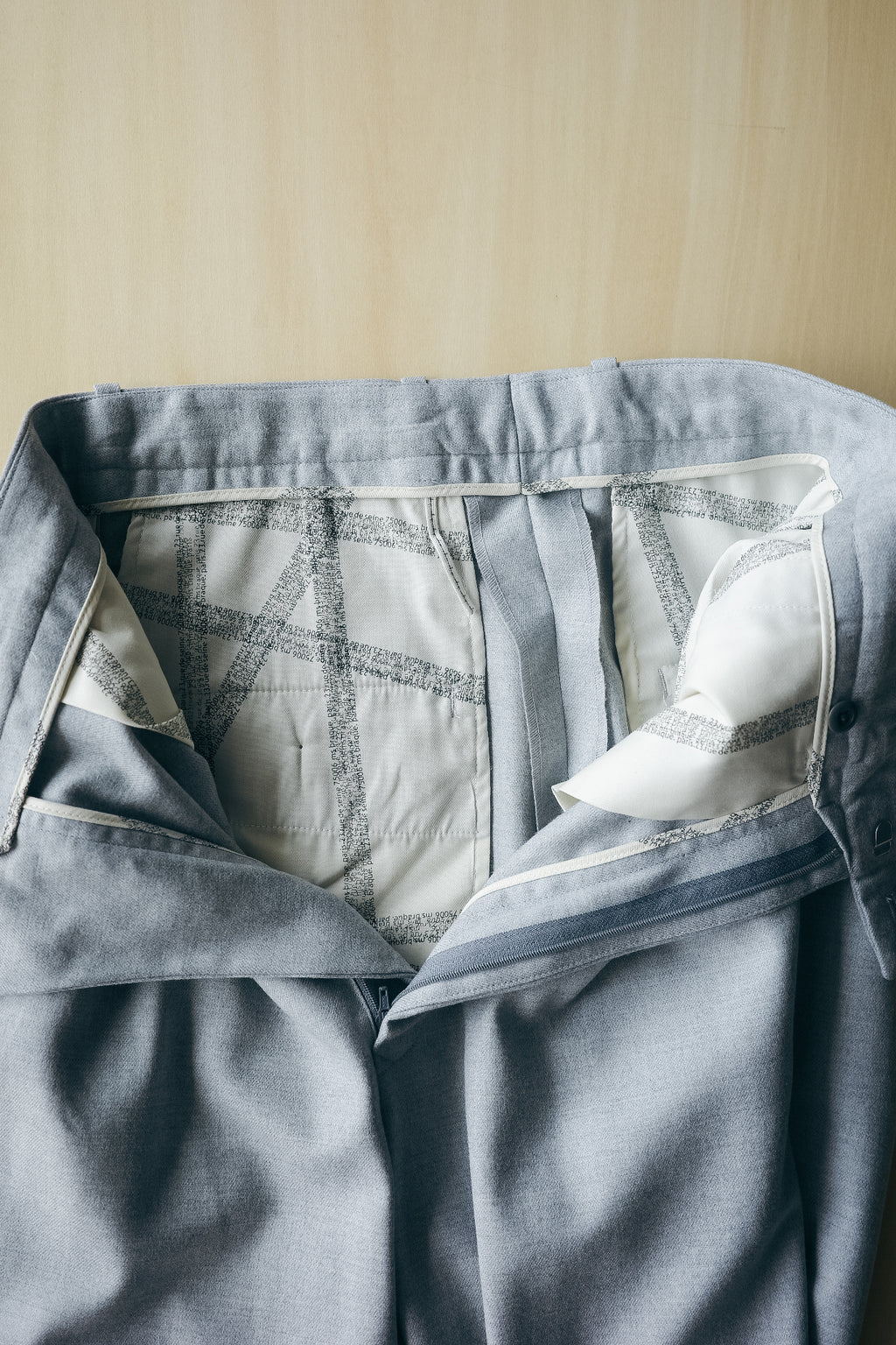 m's braque TUCKED BAGGY PANTS (The BORDER Edit.)