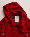 NICENESS BORLAND -WOOL FLEECE OVERSHIRT COAT-