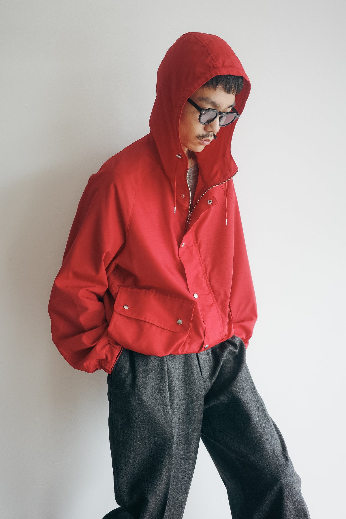 Ernie Palo Wool Nylon Blouson