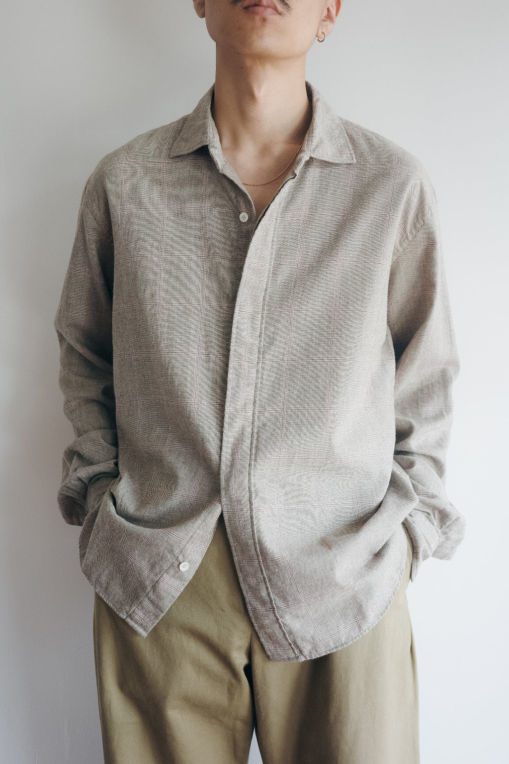 ARGILE Shirt（Check）/ Hand Stitch