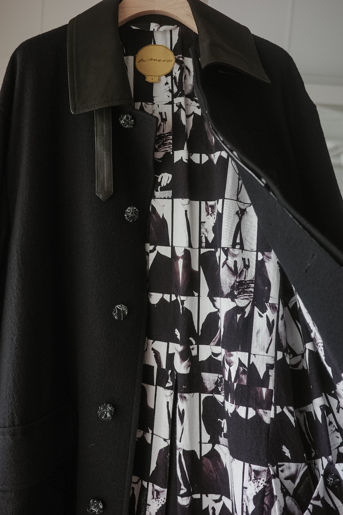 BLACKBIRD bal collar coat