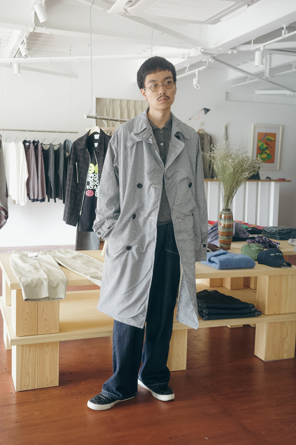 ISSUETHINGS TYPE124 (GINGHAM WOOL)